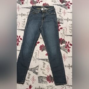 Time and Tru Women's High Rise Skinny Jeans Sz 10 EUC